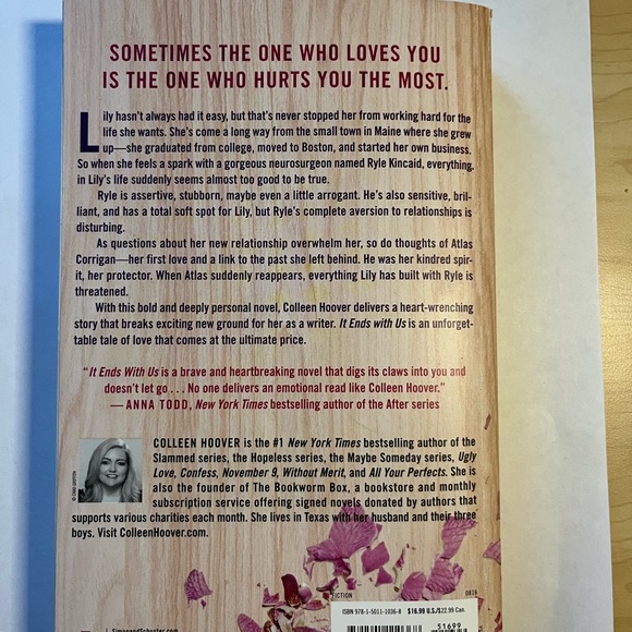 It ends with us by Colleen Hoover - Picture 2 of 2